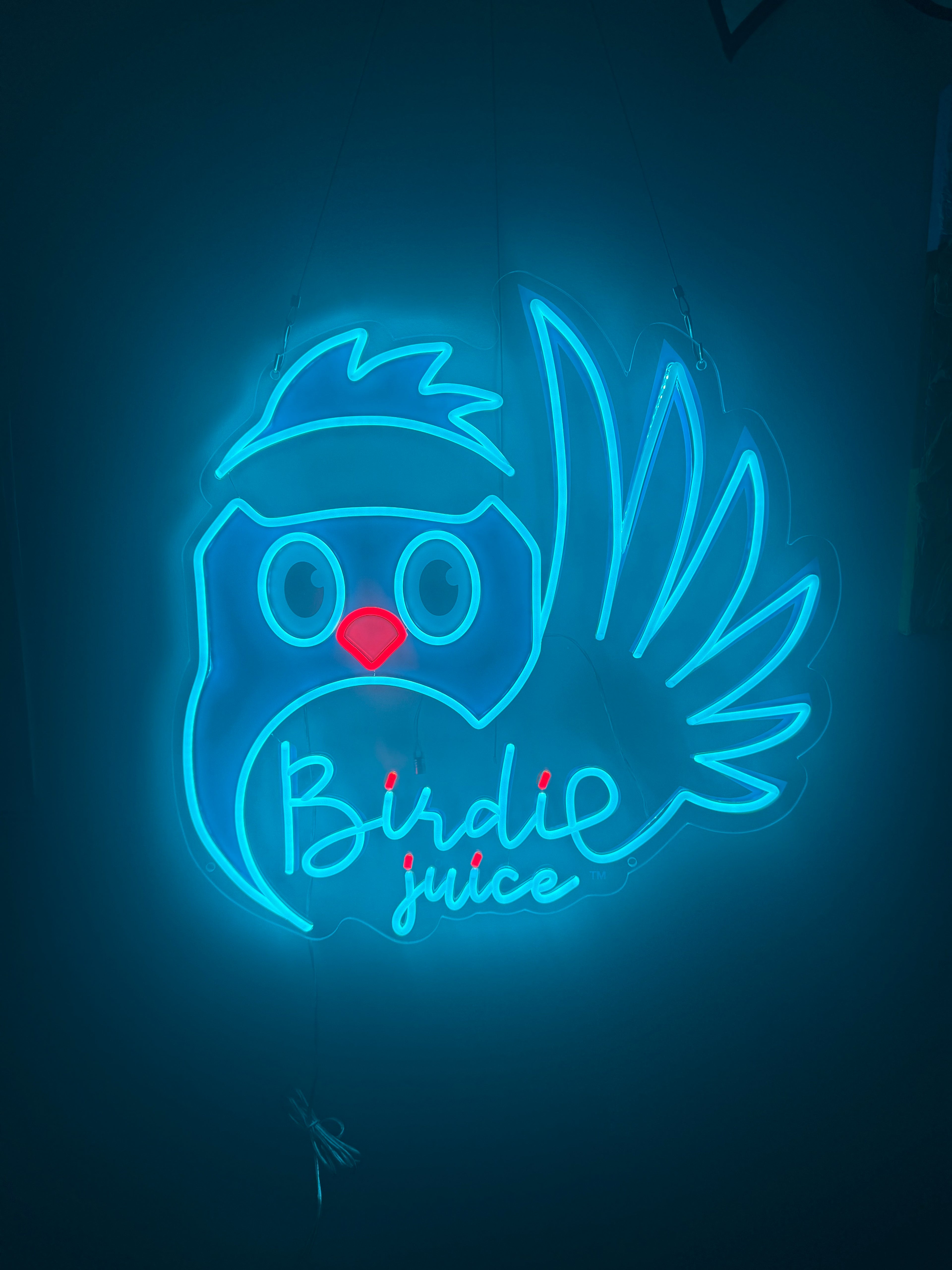 Birdie Juice LED Clubhouse Sign