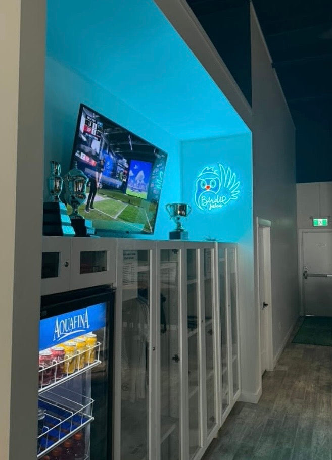 Birdie Juice LED Clubhouse Sign